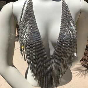 Beautiful rhinestone lingerie in mint condition